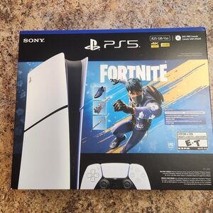 Sony PS5 Console with Fortnite Bundle - Disc Free Console